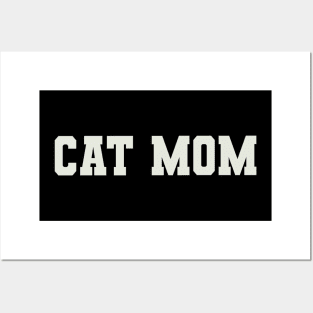 Cat Mom Word Posters and Art